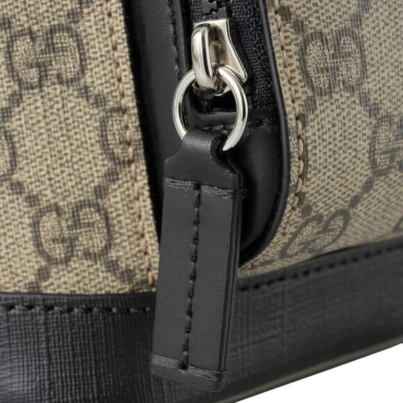 Gucci Backpack GG Supreme Beige Black main image 5